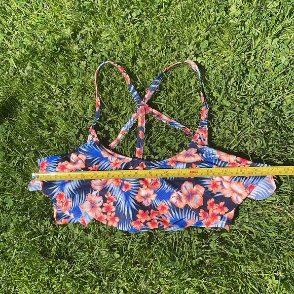 Victoria Secret PINK blue bikini top size medium - Picture 5 of 6